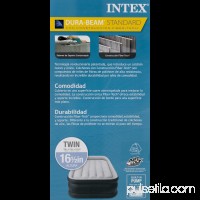 Intex  16.5" DuraBeam Deluxe Pillow Rest Airbed Mattress with Built-In Pump, Multiple Sizes   556340738